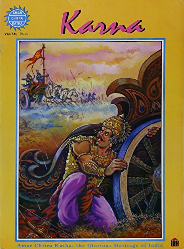 Karna (Amar Chitra Katha) 8175081279 Book Cover