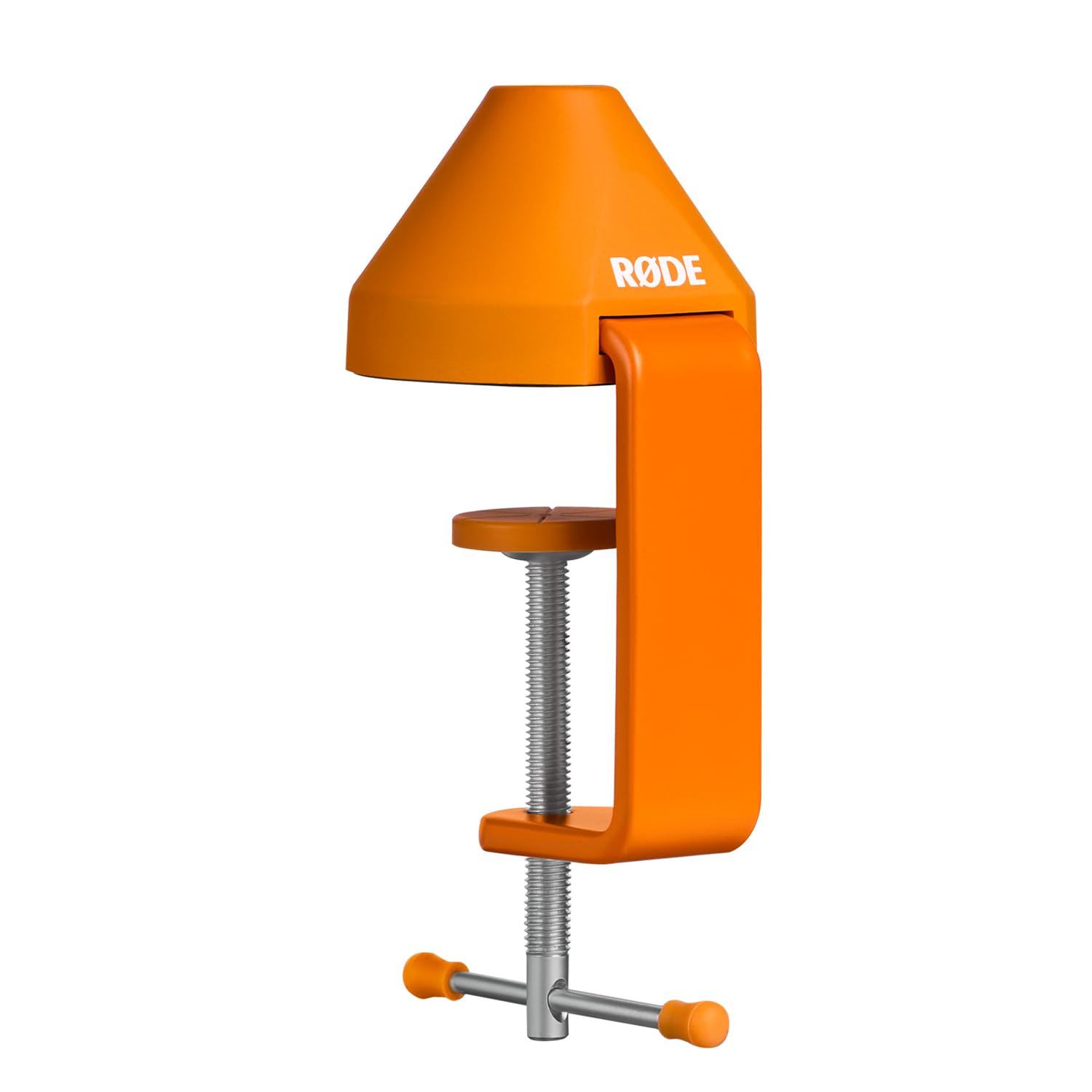 Rode PSA1+ Plus - Brazo articulado para micrófono de mesa, color naranja con cable keepdrum XLR