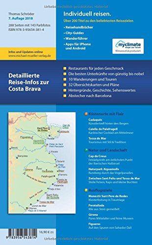 Costa Brava Reiseführer Michael Müller Verlag