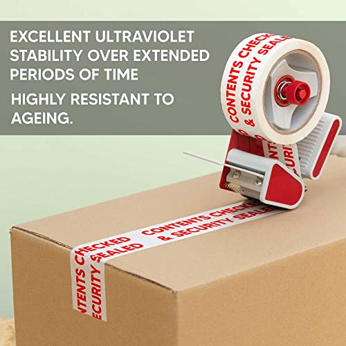 Tezraftaar 6 x Security Printed Packaging Tape 48mm x 66m Cartoon Packaging Tape for House Moving Parcel Shipping - Image 3