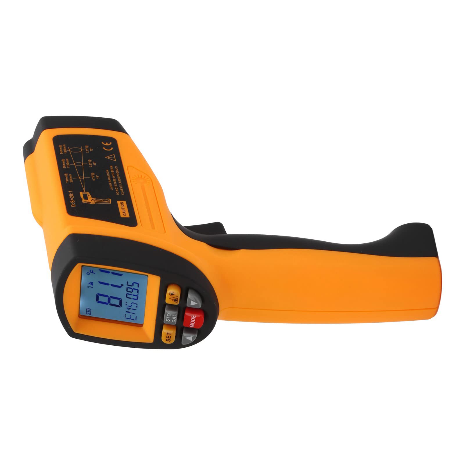 Termómetro Infrarrojo sin Contacto GM1150 Medidor de Temperatura Preciso para Uso Industrial Rango de -30 ℃ a 1150 ℃