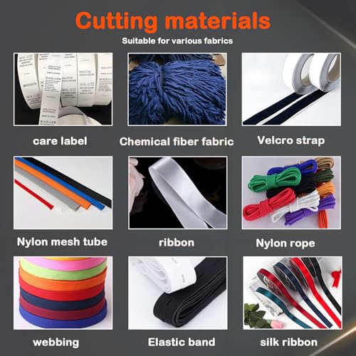 Electric Rope Cutter Hot Knife Thermal Cutting Tool for Fabric Nylon Webbing Belting Ribbon - Seatld Hot Wire Cutting Tool (60W Seat-type rope cutter with fan)