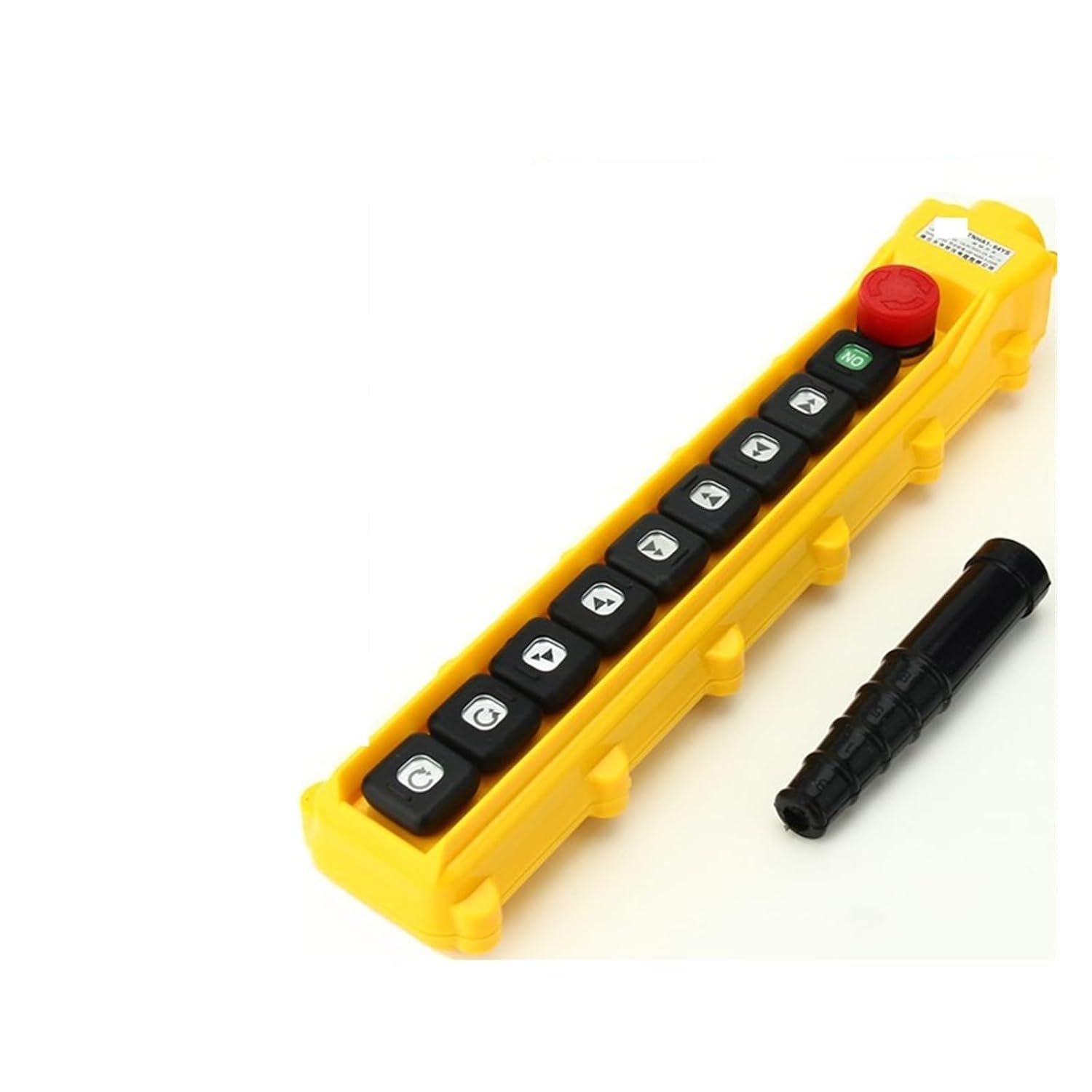 61Y 62Y 63Y 64Y Rainproof Single Double Speeds Hoist Switch Push Button for Crane Switch Pendant Controller 61YS 62YS 63YS 64YS(6,Double Speed Button)
