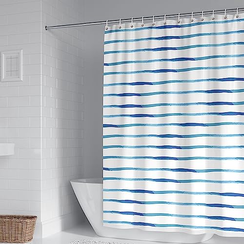 Rideau de douche imperméable 300x200 polyester salle de bain KnSam - 2