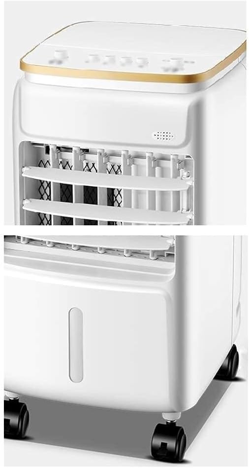 Portable Evaporative Cooler 3-in-1 Air Conditioner Fan, Humidifier, Misting Fan with 3 Speed Settings for Home Office Bedroom