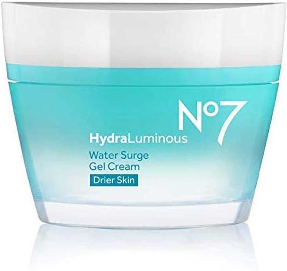 No7 Hydraluminous Water Surge Gel Cream For Drier Skin 50ml (NilsPremier) Amazon.co.uk Beauty