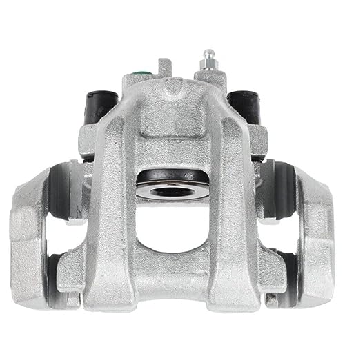 Image of Detroit Axle - Rear Driver Side Disc Brake Caliper w /Bracket Replacement | for 2011-2020 Dodge Durango Jeep Grand Cherokee