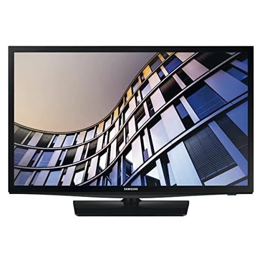 Samsung HD TV 24N4305 - Smart TV de 24", HDR, Ultra Clean View, PurColor, Micro Dimming Pro y Color Negro.
