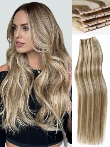 WIGNEE OVO 18 Inch Butterfly Invisible Human Hair Extensions, 1PC