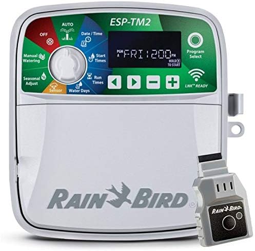 Rain-Bird ESP-TM2 Wireless Upgrade Module for Indoor and Outdoor with Timer and Upgrade Module for Lnk WiFi Wireless Smartphone (12 Zones)