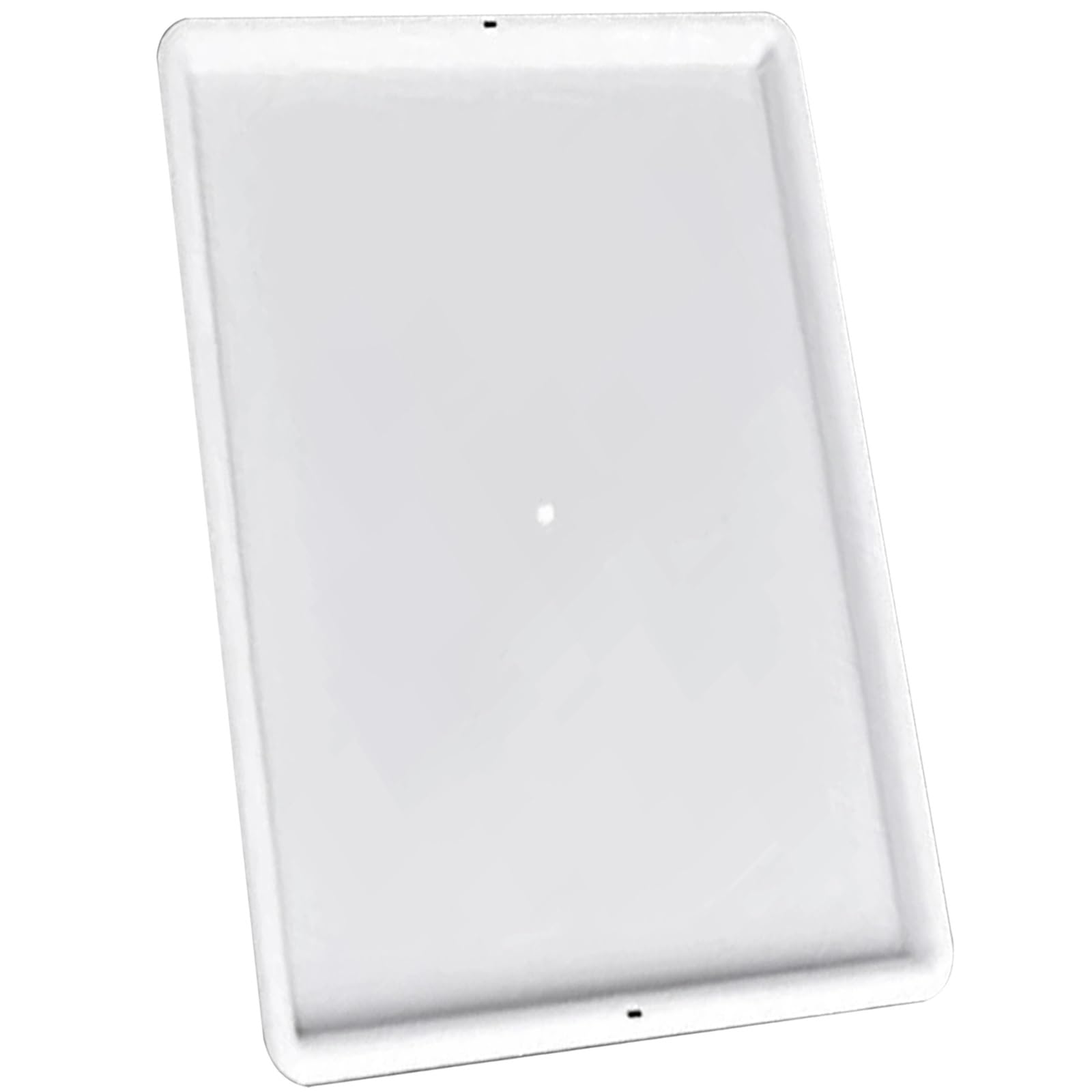 Assiettes rectangulaires réutilisables 40x57 cm en plastique rigide