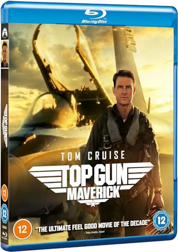 Image of Tom Cruise - TOP GUN: MAVERICK (2022) (Uncut | Region Free Blu-ray | UK Import)