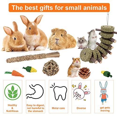 Bunny Chew Toys - Giocattolo fatto a mano per la