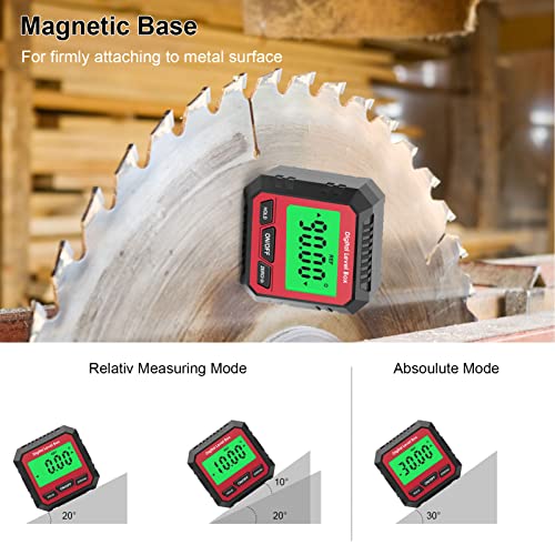 Angle Finder Digital Level Box Magnetic Angle