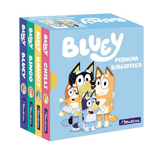 Bluey. Libro juguete - Pequeña biblioteca (edición en español) (Cuentos infantiles)