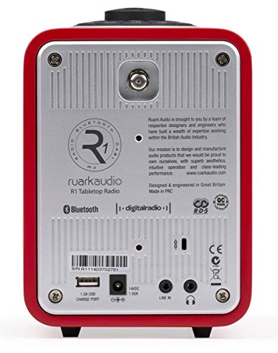 Ruark Radio R1 MKIII Red S.E.Dab+ USB BT