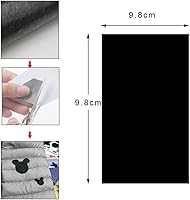 Vista 3 de 8 parches de reparación de nailon, autoadhesivos e impermeables, parches de reparación ligeros, regalos para ropa, chaqueta, tienda de campaña