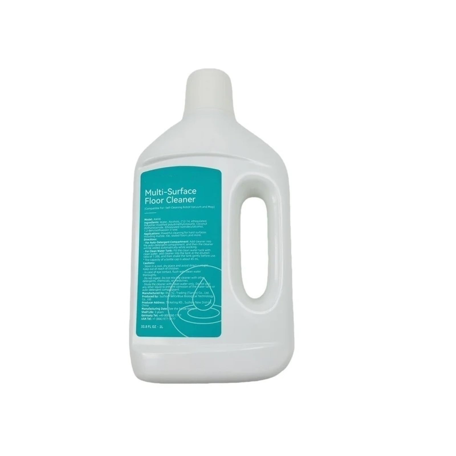 Spezielle Bodenreinigerflüssigkeit, kompatibel mit Dreame M12 H12 Pro H13 H14 H12S AE X50Ultra X40Ultra X30Ultra, ergänzendes Reinigungsmittel(2pcs)