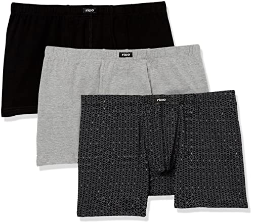 Rico Men's Cotton Boxer Briefs 3-Pack - Main Image