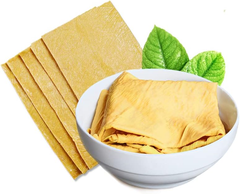 Dried Tofu，200g/7.05oz (pack of 1)Tofu Skin ，Skin, Handmade Dry Beancurd Skin, Vegetarian Beancurd Sheet, Soy Products, Doufupi Youdoupi, Tofu Bamboo Dried Tofu Skin Soy Ingredients Cold Vegetable