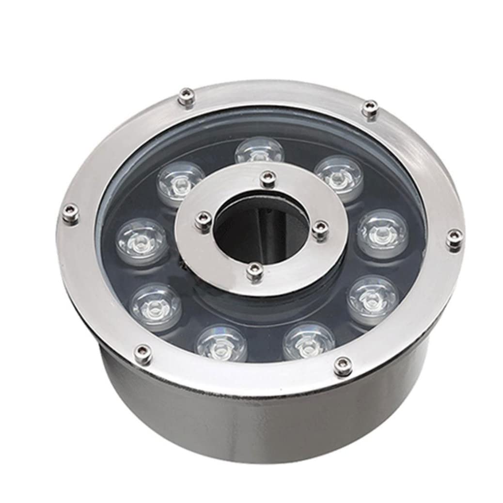 Submersible LED Light Fountain Lamp Swimming Pool Underwater Light Pond Landscape Light RGB Colorful 9W Hot Tub Lights