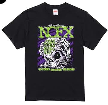 Amazon.co.jp: NOFX ノーエフエックス Tシャツ ファイナル