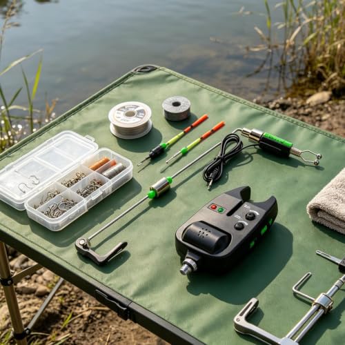 Alarma de pesca inalámbrica de alta sensibilidad para evitar pérdidas en río 3