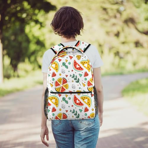 Sac à dos pastèque pour l'école et les sorties décontractées des ados - 6