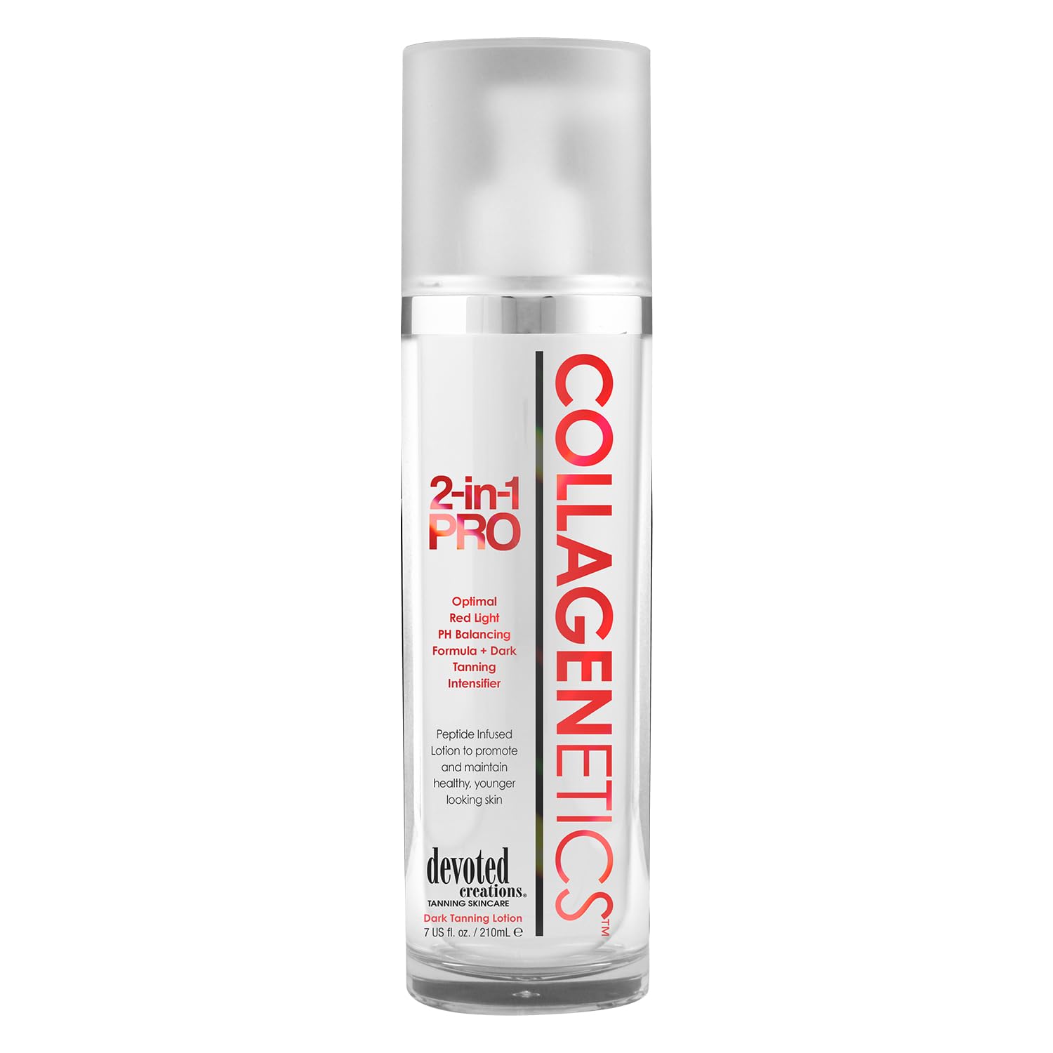 Collagenetics 2 in 1 Pro Red Light Therapy Prep Lotion & Tan Acc