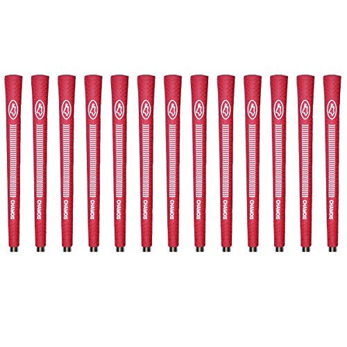 Avon Chamois Jumbo Red 13 Piece Golf Grip Bundle (