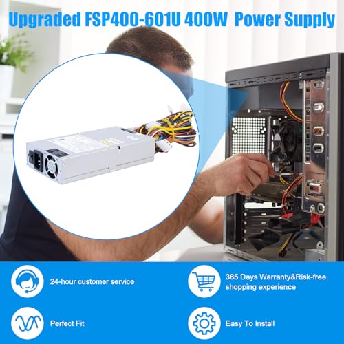 Fuente de poder S-Union FSP400-601U 400W ATX miniatura 6