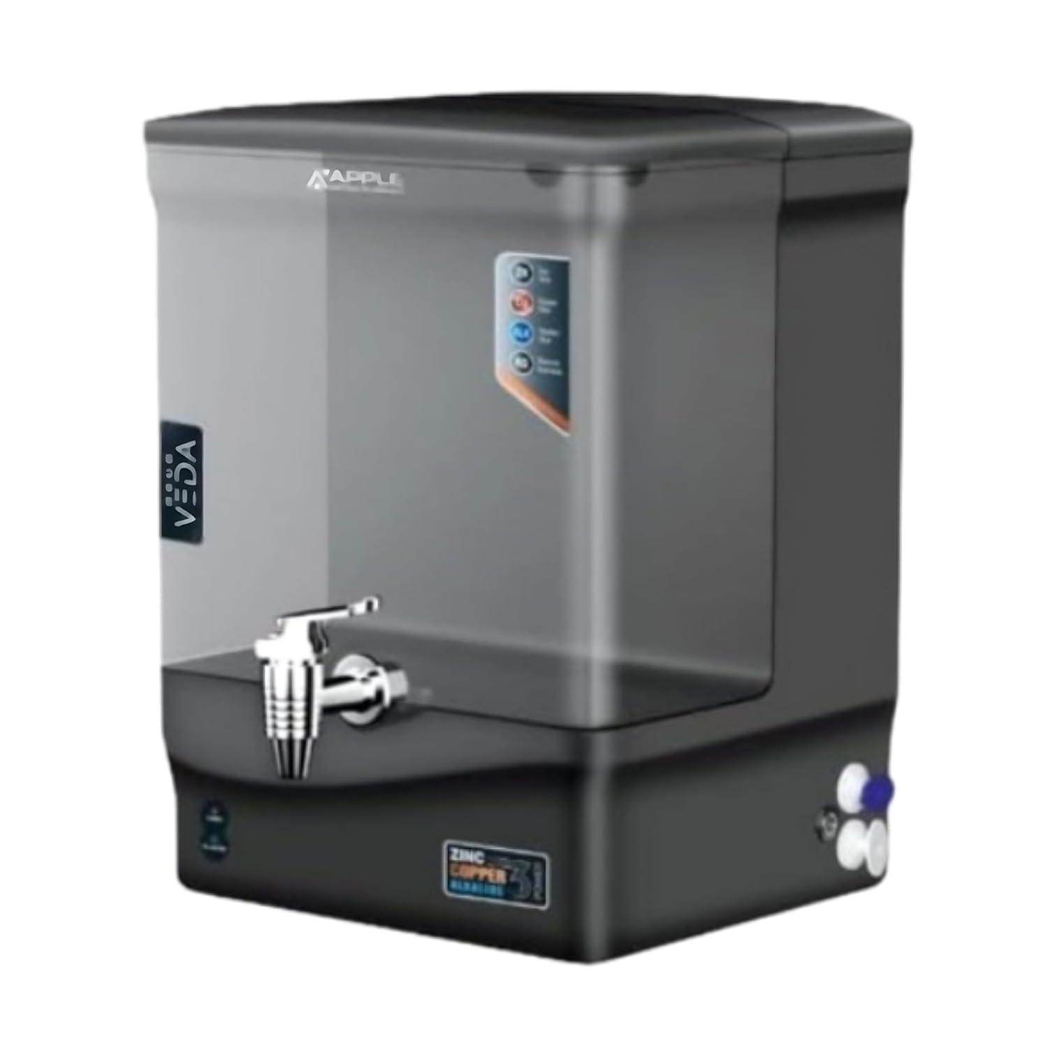New Apple Veda | Premium RO Water Purifier | Premium Black In Color | 5 Stage Water purification | 10 L Water Capacity | Suitable For Domestic & Semi - Commercial Use-image-10