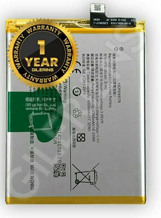 Original B-H0 Battery for Vivo S1, 1907, V1907, 1907, V1913A Battery with 1 Year Warranty and high Capacity Battery Backup.(for VIVO B-H0)