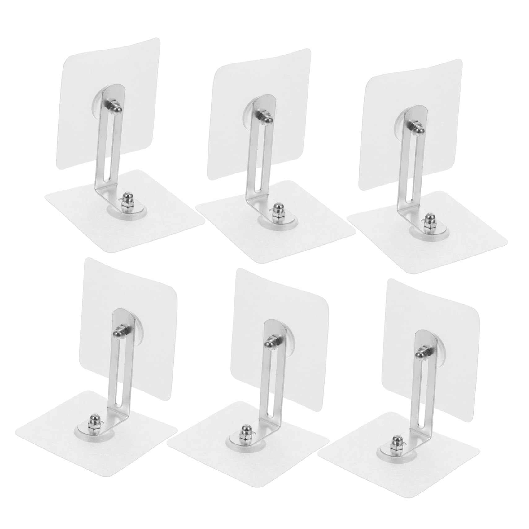 ARTIBETTER No Drill Furniture Anchor 6pcs Anti Tip Hardware for Dresser Bookshelf Cabinet Secure Wall Anchor for Home