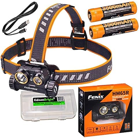 Fenix HM65R Dual Beam Headlamp con 1400 Lúmenes Cover