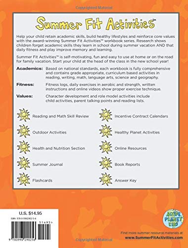 Summer Fit, Fourth - Fifth Grade (Summer Fit Activities) - Image 2