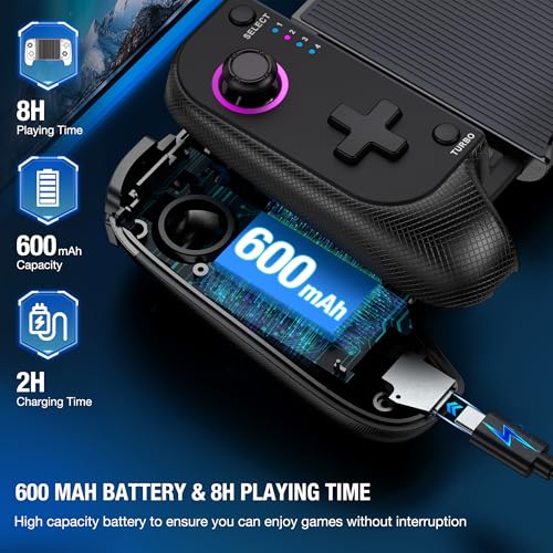 Controlador de juego móvil Bluetooth para iPhone y Android compatible con Steam Link 4