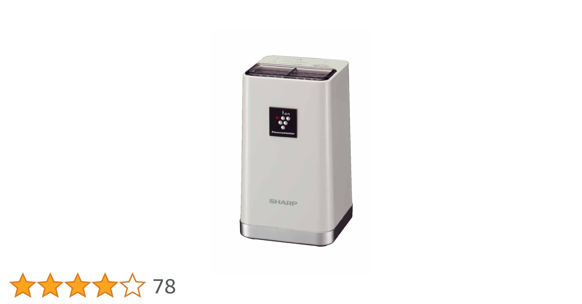 Amazon | SHARP プラズマクラスターイオン発生機 1畳タイプ ホワイト系