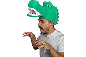 FOAM PARTY HATS: Crocodile Hat - Animal Hats