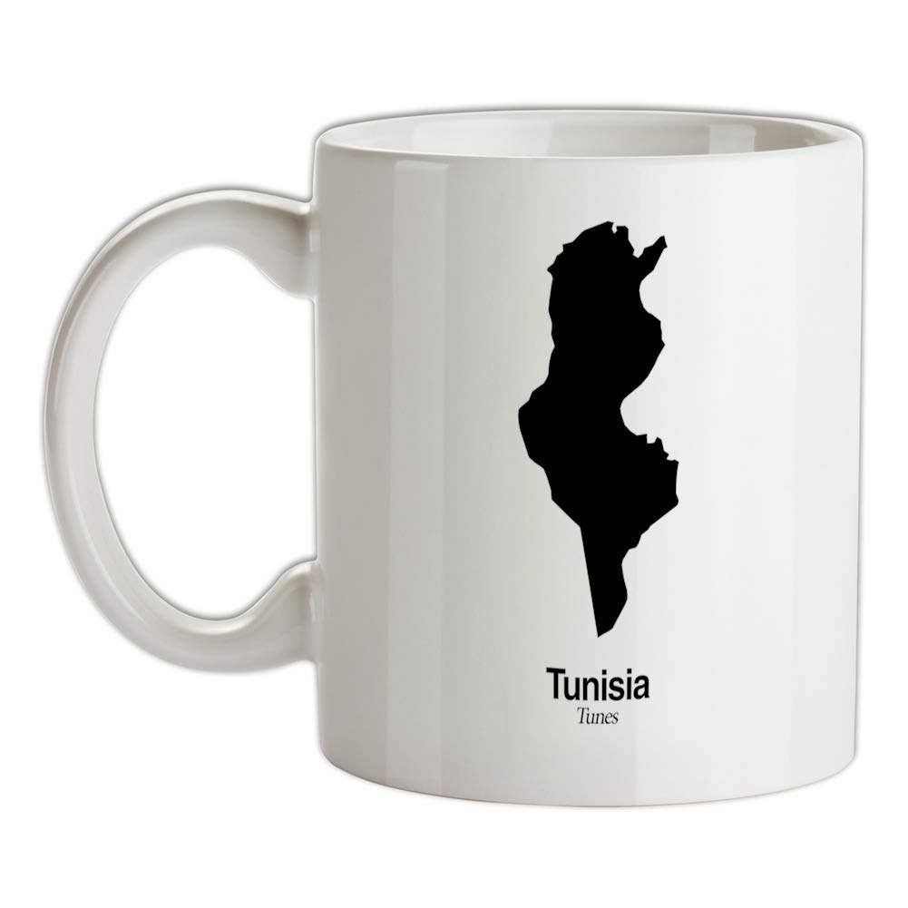 Tunisia Silhouette - 10oz - Ceramic Mug for Coffee/Tea