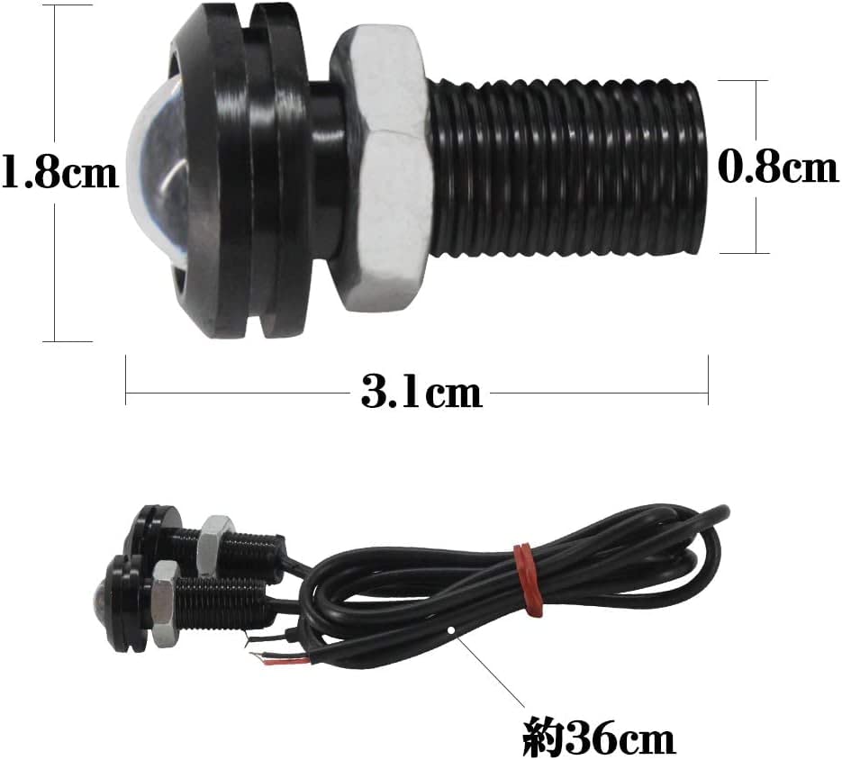 ☆ Di-CoPoss ディコポス LED デイライト 1 ット ブルー 470 Amazon | Di-CoPoss【ディコポス】 LED デイライト 18mm スポット