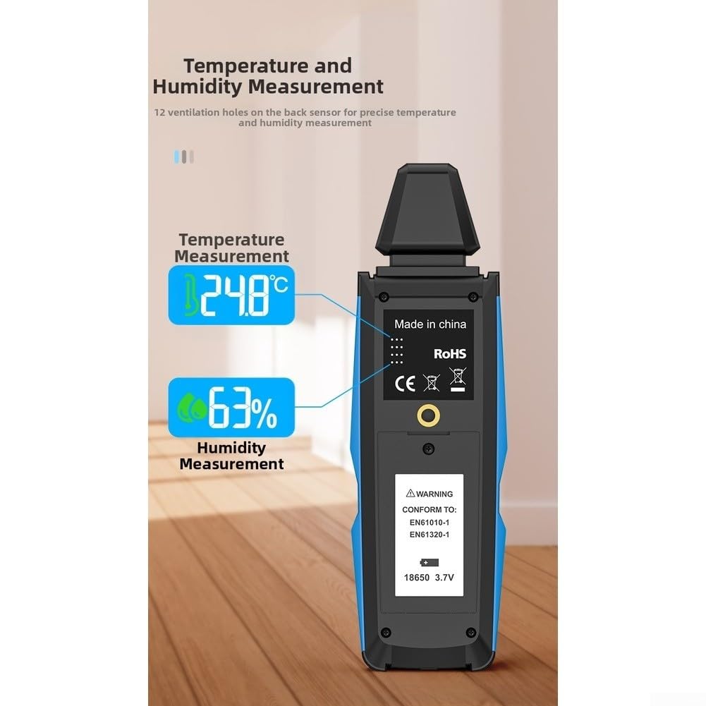 Détecteur EMF Portable 3-en-1 Écran LCD pour alarme Détecteur