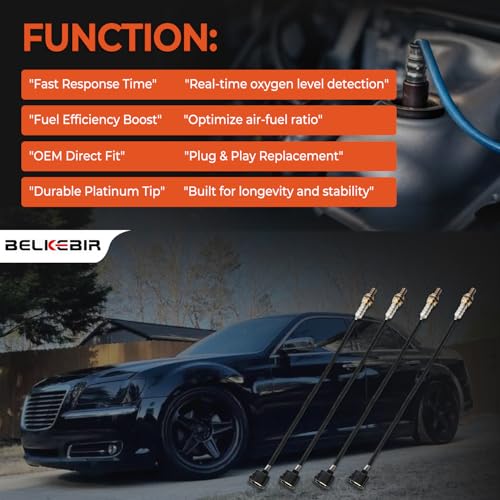 Sensor de Oxígeno 4Pcs Compatible con Chrysler, Jeep y Dodge miniatura 6