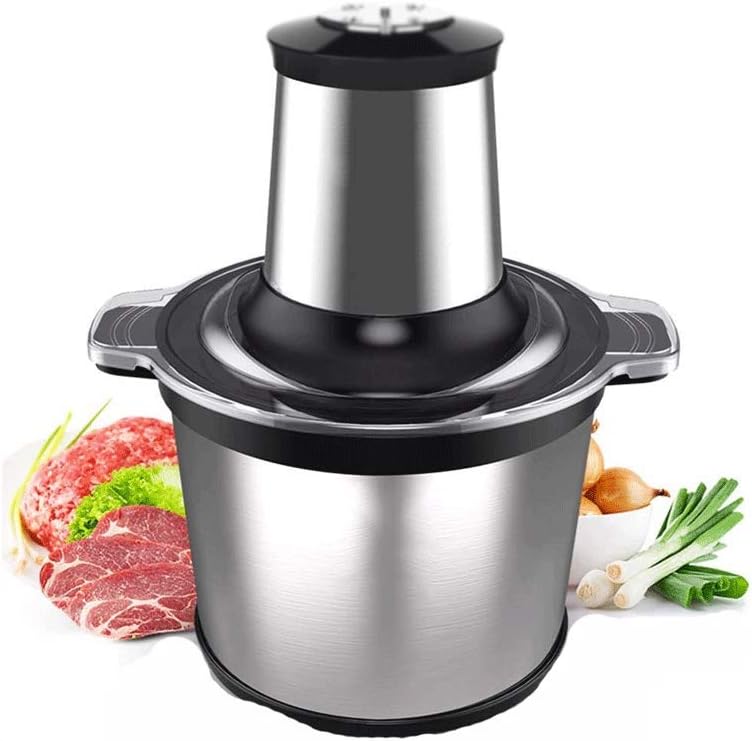 3L Large Capacity Fast and Slow Speed Household Electric Small Multifunctional Stainless Steel Meat Grinder