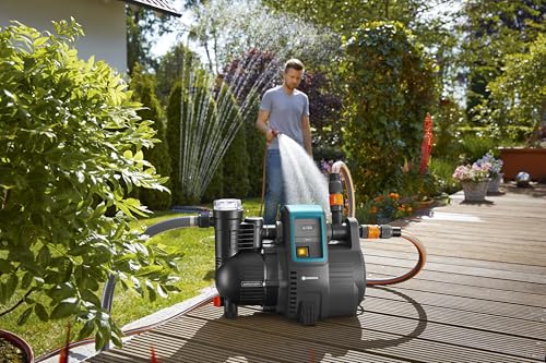 Gardena Hauswasserautomat 4000/5E: Energiesparende Hauswasser- und Bewässerungspumpe mit...