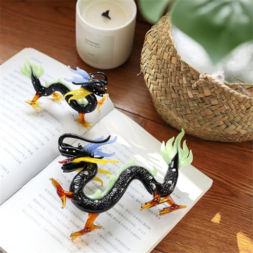 Dragon chinois d'exception longue sculpture de collection pour écran - 4