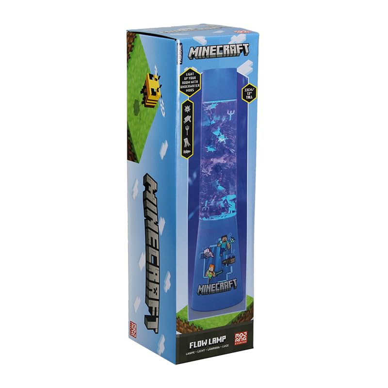 Minecraft lampe à paillettes Paladone idée cadeau veilleuse originale - 5