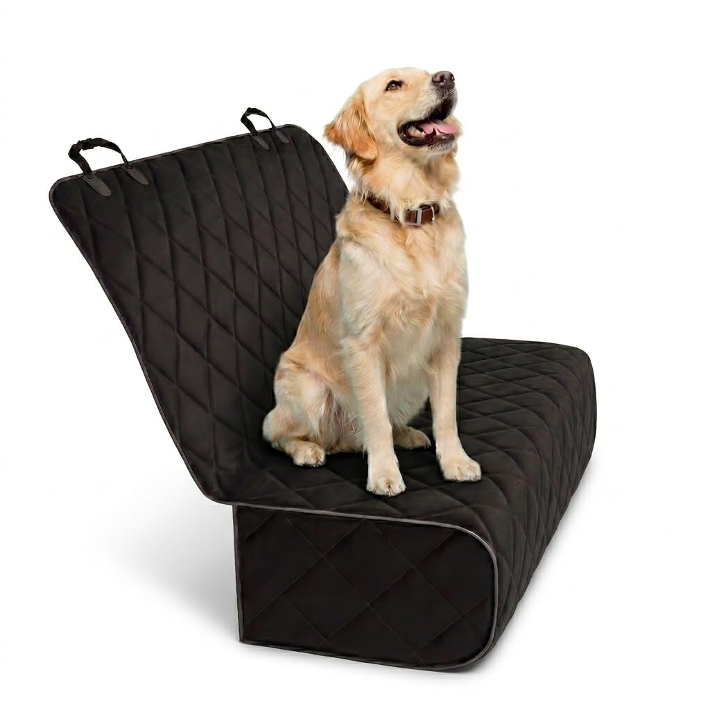Active Pets Oryginalny pokrowiec na siedzenie w stylu ławki (czarny)