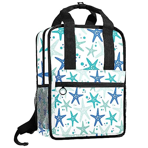 Sac à dos bleu vert pour les sorties scolaires et les vacances