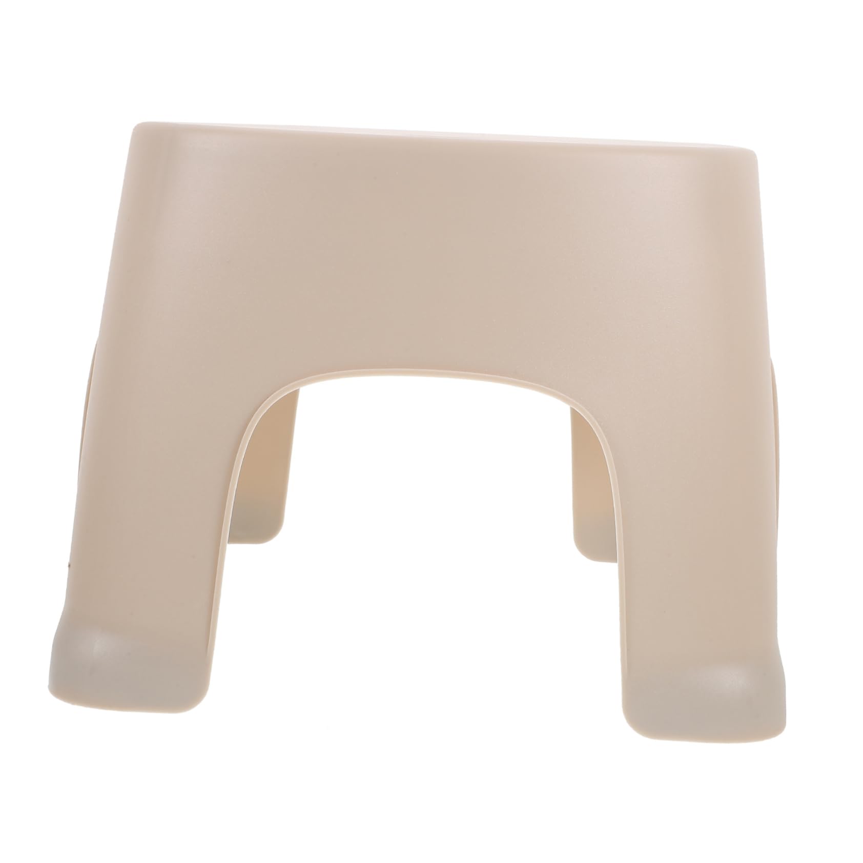 Garneck 2pcs Compact and Portable Small Stool for Bathroom Toilet Foot Stool Anti-Skid Base Plastic Footstool for Adults